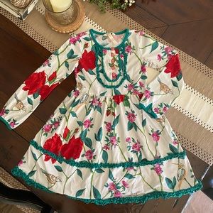 Matilda Jane Christmas dress 6y size 6